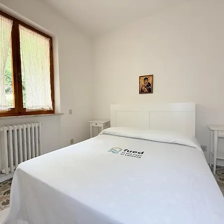 N323 - Numana, Trilocale Con Giardino E Posto Auto Vicino Al Mare דירה